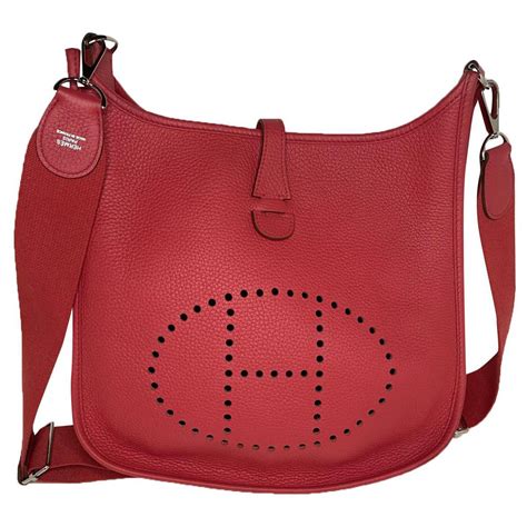 hermes evelyne 29 red